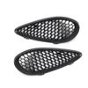 2x Front Hood Trim Bezel For 2012-2019 Jeep Grand Cherokee 68090699AB,68090698AB