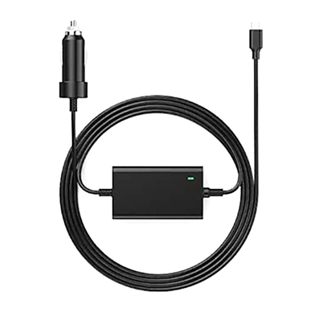 Portable Car Power Solution 12-24V Input 20V5A Output 100W USB C Vehicles Charger Adapter Wide Compatibility