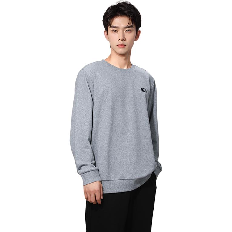 Skechers Sweatshirt Men's Medium Heather Gray L324M156-004F