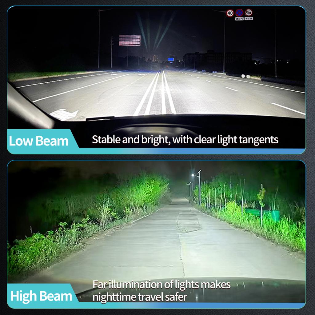 Wonderful Bright H1 H7 H4 9003 H11 H8 9005 HB3 9006 HB4 120000LM Powerful LED Headlight Bulbs 12V for Car Headlamp Lights