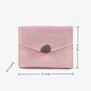 Korean Versi Women Clutch Coin Purse Short Three Fold Women's Wallet Multi Card Slot Card Bag Zero Wallet Purses for Women