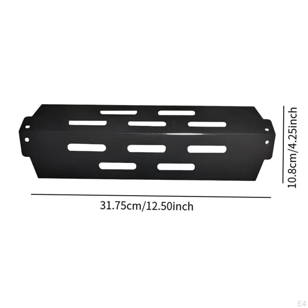 BBQ Plate, Heat Deflector, Heavy Duty Professional Accessory for Outdoor Cooking,