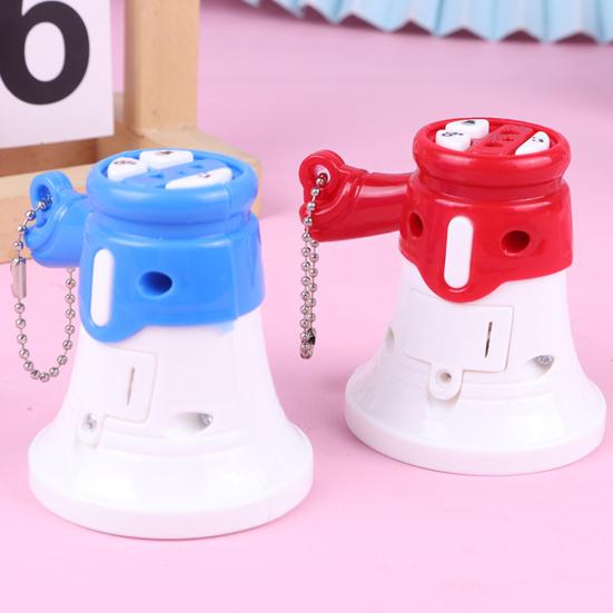 Voice Recording Speaker Keychain 3 Sound Effects Loudspeaker Trick Toy Funny Music Pendant Funny Prank Gadget for Parties Office Classroom