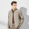 Shanshan Men's Business Casual Stand-Collar Jacket
