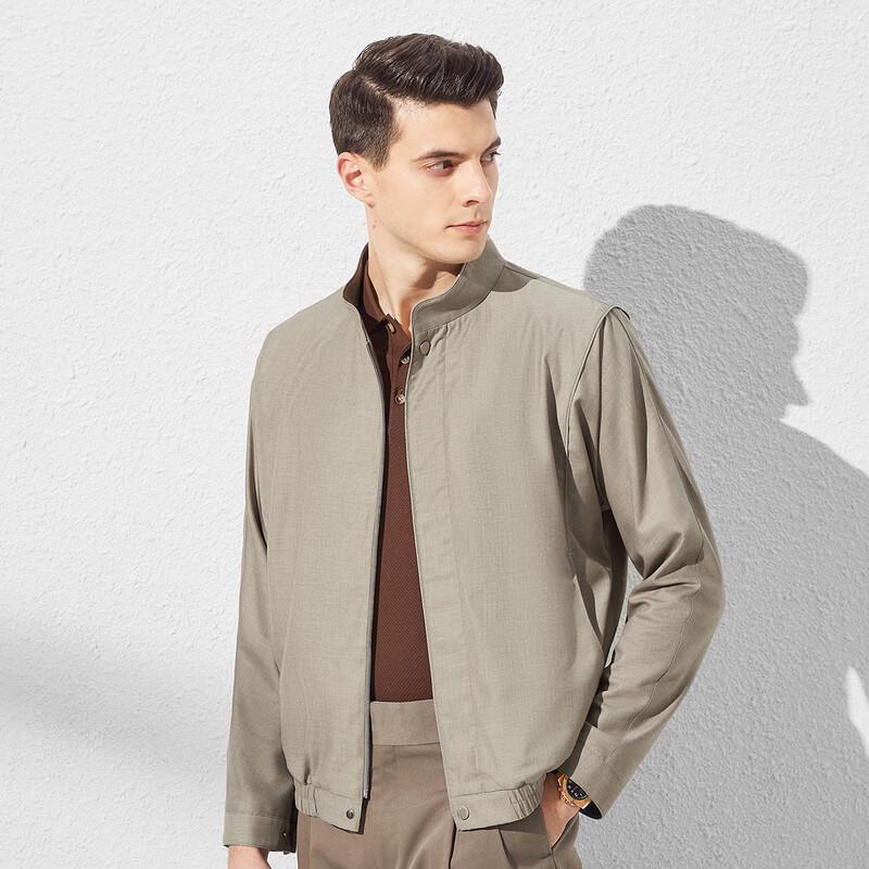 Shanshan Men's Business Casual Stand-Collar Jacket