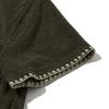 Penfield Resort Shell Pattern Terry Half Pullover Olive_Fr2Kt203