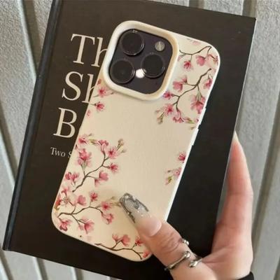 Kirschblütenmuster Handyhülle für Xiaomi Redmi Note 14 13 12 11 Pro Plus 4G 5G 10 9 8 15C 14C 13 12C 10C Abdeckung