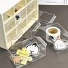 9-Schubladen Handgefertigte Perlen Aufbewahrungsbox Transparente Schubladen Schmuck Make-up Kleine Gegenstände Mädchen Haarschmuck Stapelbarer Organizer