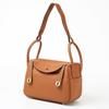 2024 Genuine Leather Lindy Handbag: Stylish, Large-Capacity Shoulder Bag for Women