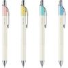 Pentel Ballpoint Pen Gel Ink Gel Crena 0.5mm BLN75L4STAMZ Black 4