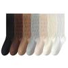 Female Spring and Autumn New Comfortable Boneless Ballet Style Long Leg Pile Socks