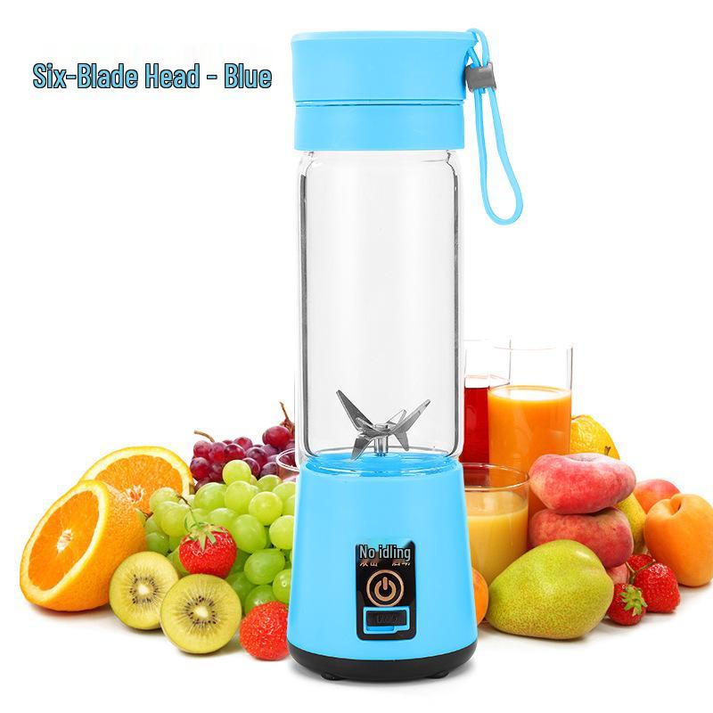 Compact USB-Chargeable Wireless Juicer Cup for Home Use