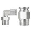304 Stainless Steel Pneumatic Quick Connect Fittings