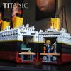 Titanic RMS Cruise Boat Ship City Model Building Blocks DIY Figures Technical Bricks Educational Toys for Children Kids Gifts