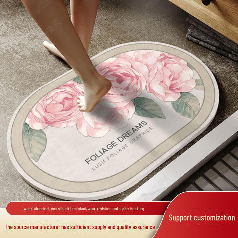 Antypoślizgowa Chłonna Mata Podłogowa na Wejście, do Sypialni, Łazienki i Kuchni