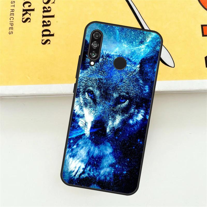 Animal Wolf Galaxy For Huawei Nova Y61 Y73 Y70 Y72 Y60 Y90 Y91 7i 8i 11i 12i 12s 9 10 SE P20 P30 P40 Lite Case