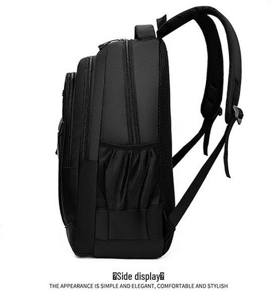 Men's Business Casual Laptop Backpack - Large Capacity, Versatile for Students and Short Trips