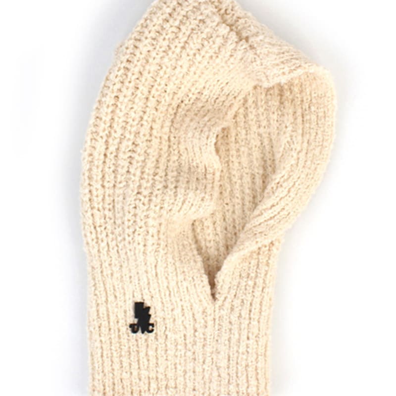 Universal chemistry Towel Knit Ivory Balaclava