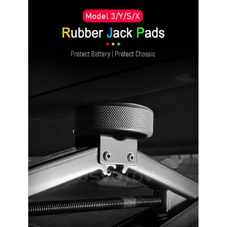 For Tesla Lifting Jack Pad Point Adapter Model 3 Model Y Juniper Model S Model X Accessories Rubber Lift Pucks Car Repair Tools