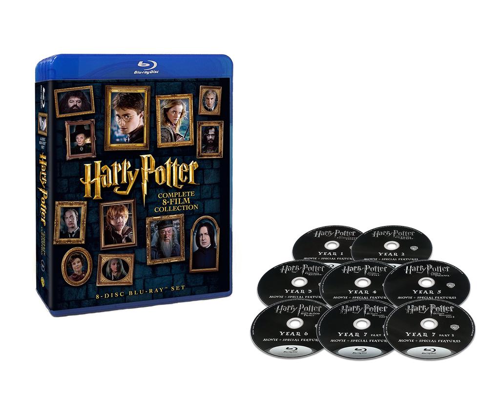Harry Potter Set 8-Film Blu-ray (8 Discs) [Blu-ray]