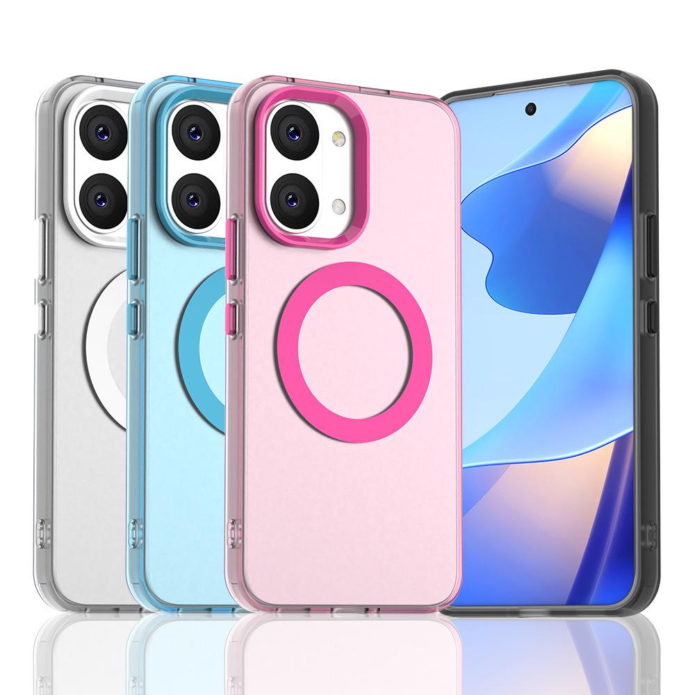 Compatible with Xiaomi POCO X8 Pro Max Candy Magnetic Phone Case, POCO F7 Pro Matte C75 Protective Case