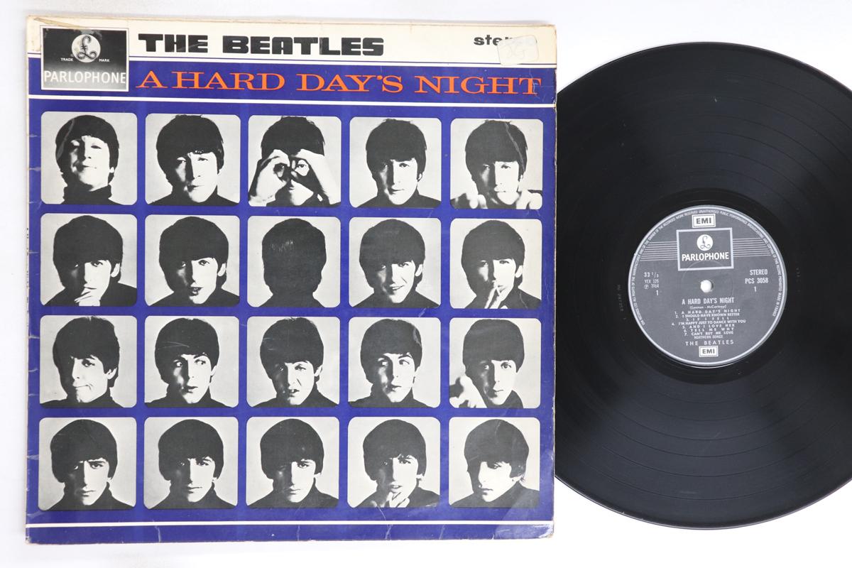 

Виниловая пластинка BEATLES - A Hard Day s Night PCS3058 PARLOPHONE 1973 UK Рок Б/У