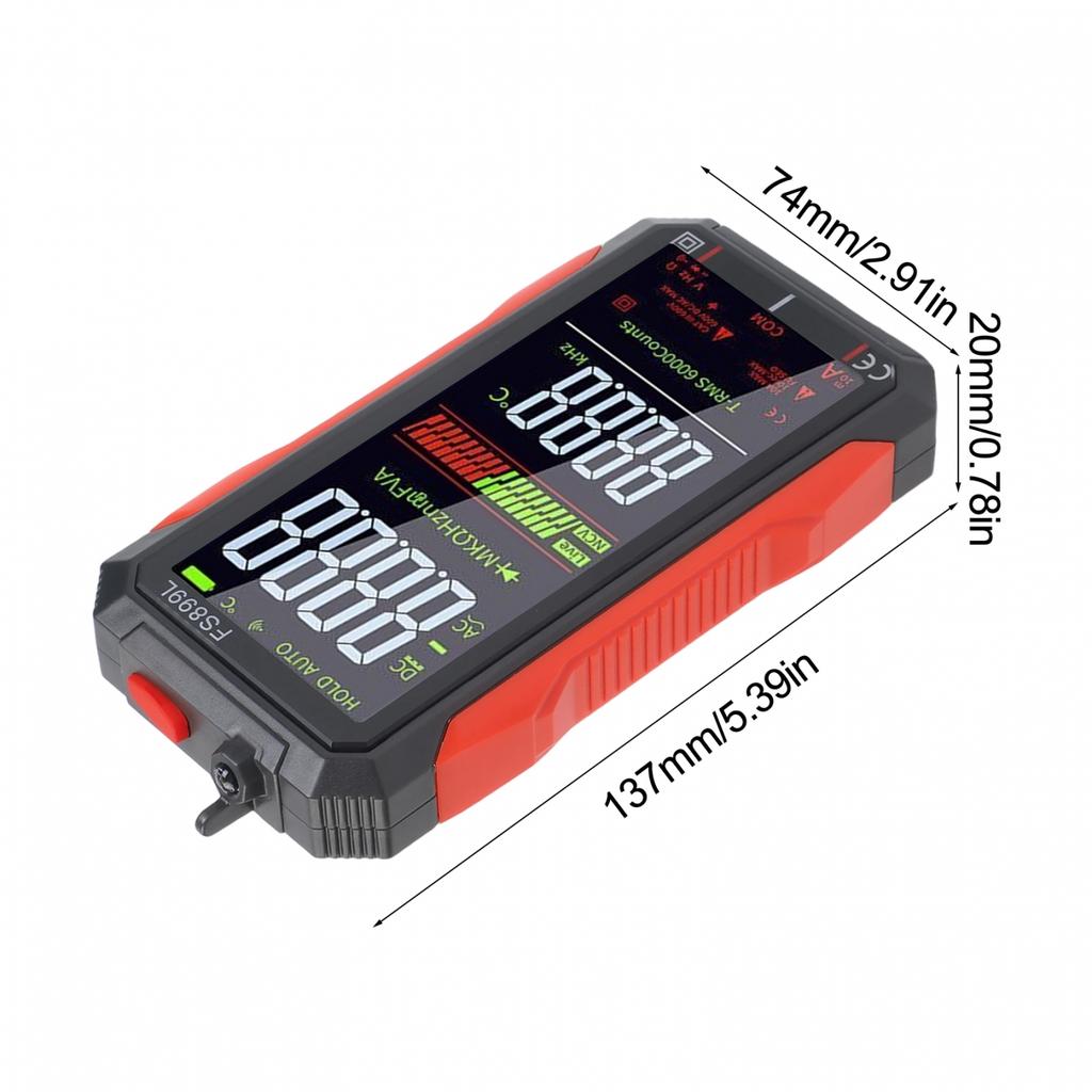 Advanced Features of Digital Multimeter USB C Rechargeable for Professionals