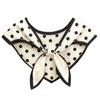 Perfect Match Decorative Shawl Fake Collar For Women, Fashion Knotted Triangle Scarf Summer Shoulder Cape, Detachable Shirt False Collar