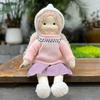 BlissfulPixie Waldorf Doll Handmade Doll Malvina 30cm Soft Girl Cute Stuffed Animal Best Doll for Kids -