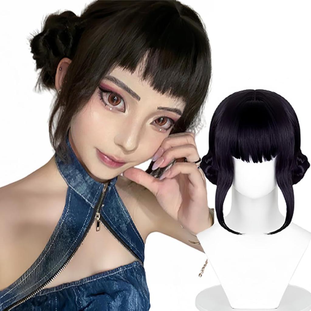Kpop Huntrix Rumi Cosplay Wig Halloween Party Demon Accessory Hunters costumes props carnival fancy dress up