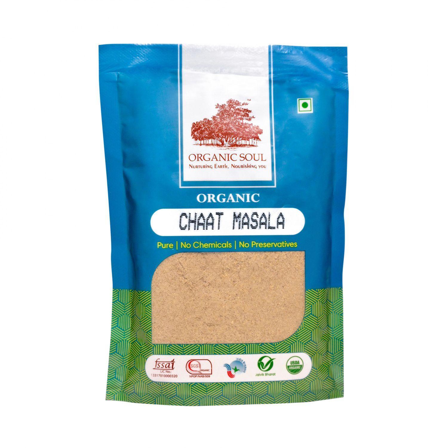 

Органическая приправа Чат Масала (100 г), Organic Chaat Masala, Organic Soul