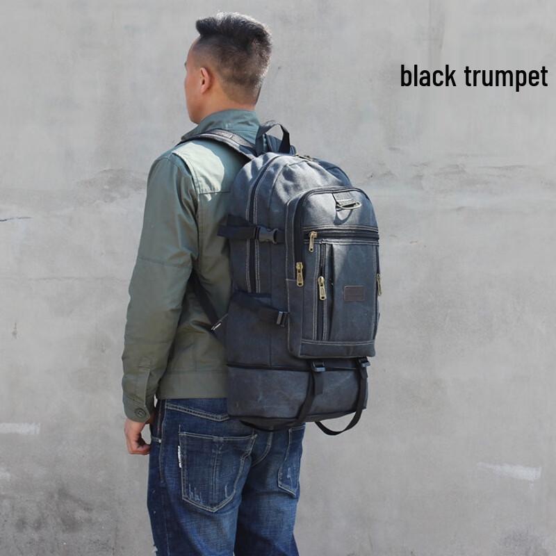 Большой вместительный расширяемый туристический рюкзак ZY для путешествий на открытом воздухе