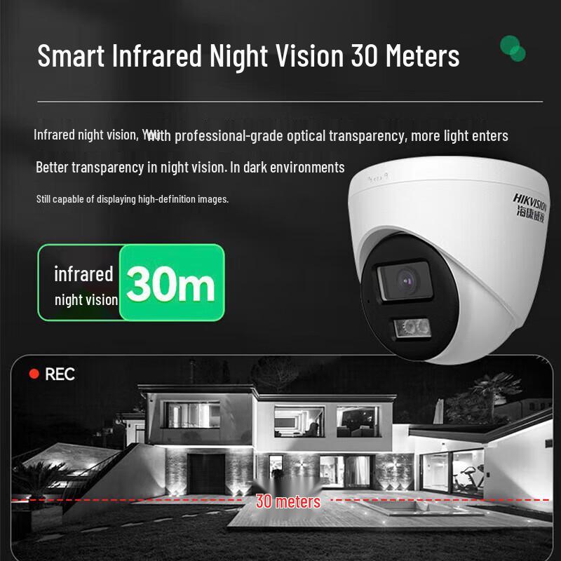 

HIKVISION 2MP Full-Color POE Wi-Fi Dome IP Camera