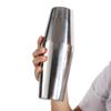Stainless Steel Wine Cocktail Shaker Set Mixing Making Drinking Container Barware (600/450ml)