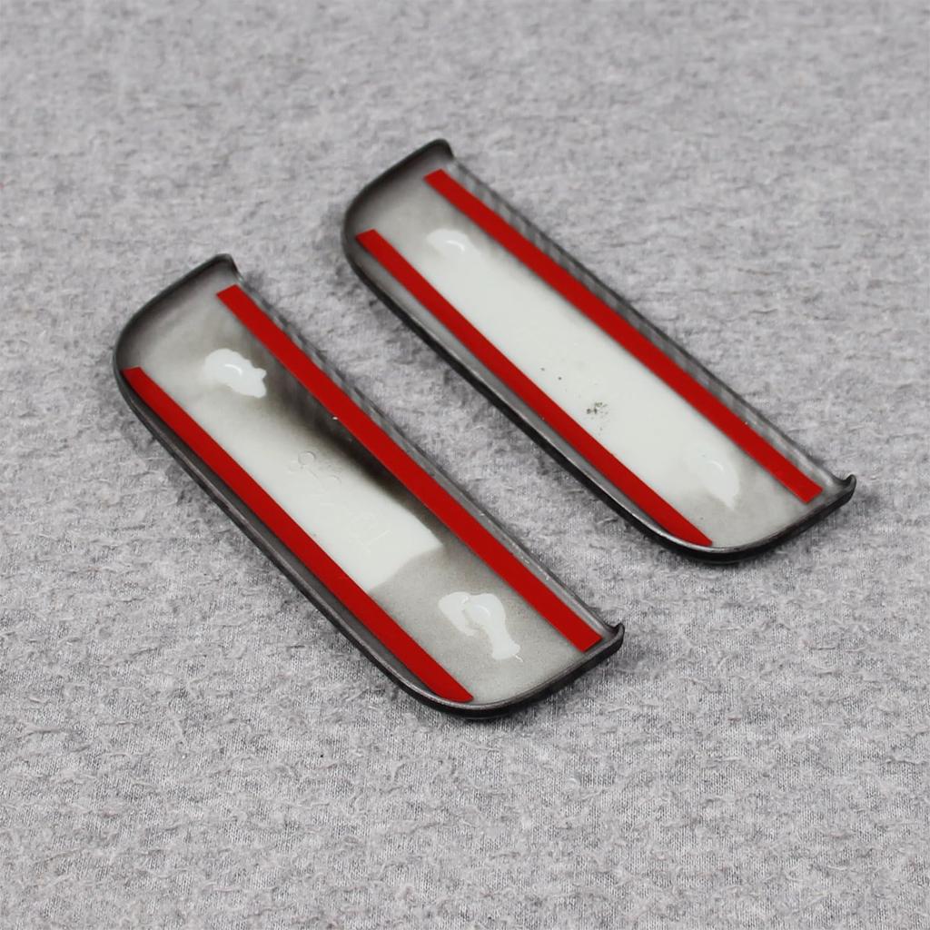 RUIQ Exterior Outer Door Handle Full Coverage Designed Exclusively for Daihatsu Hijet Truck Early and Late Carbon Fiber Covers, Type, (s500p/s510p,