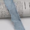 2Yards Multicolored Fringe Frayed Denim Fabric Ribbon DIY Sewing Crafts Gift Wrapping