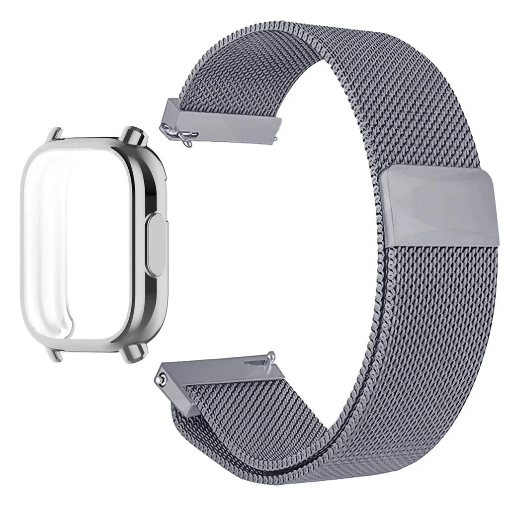 Case+Milanese Magnetic Strap For Redmi Watch 5 Active Band TPU Soft Case Screen Protector For Redmi Watch 5 Lite Metal Watchband