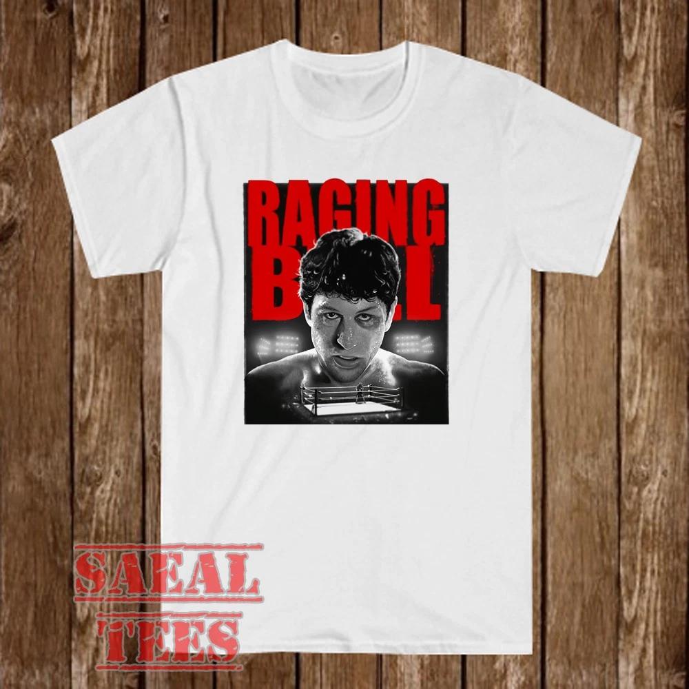 Raging Bull Boxing Movie De Niro Men s White Size S-5XL S