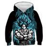 3-12Y Girls Anime Top Long Sleeve Kids Boys Dragon Ball Z Graphic Autumn Child Sweatshirt Hoodies Spring Children's Soft Clothes