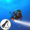 High Power Professional Diving Light Hand Rope Underwater Submarine Lights Dive Torch  Under Water