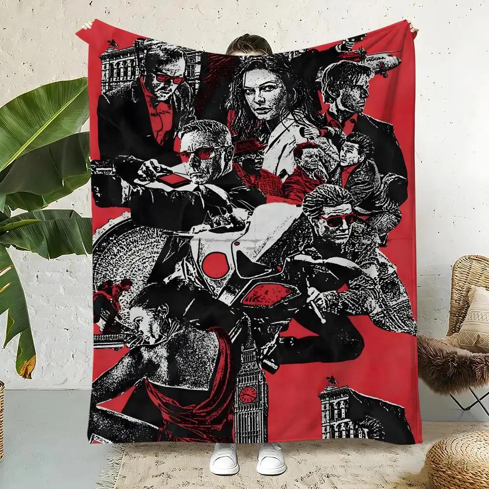 MissionImpossibleTheFinalReckoning Throw  Flannel Throw Blanket,Bed Home Office Nap Blanket Travel,Camping,Picnic Blanket 75X95CM
