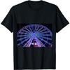 Ferris Wheel Ride Carnival Amusement Park T-Shirt(9)
