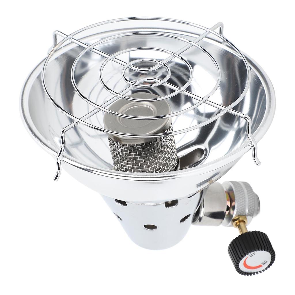 Portable Gas Heater Rapid Warming Adjustable Firepower Mini Gas Tank Heater for Camping Barbecue
