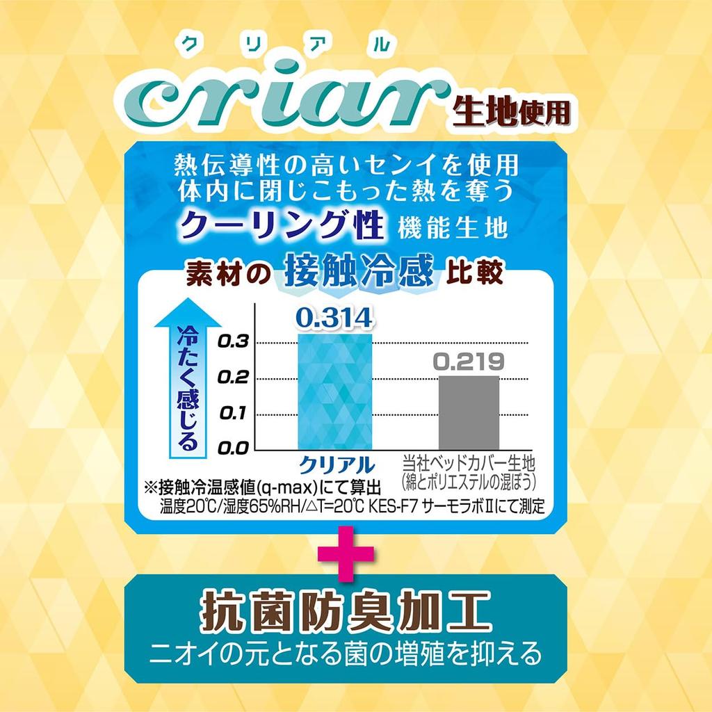 Petio Dog and Cat Antibacterial and Instant Cooling Edge Pillow Medium Bed, Deodorizing, Bed,