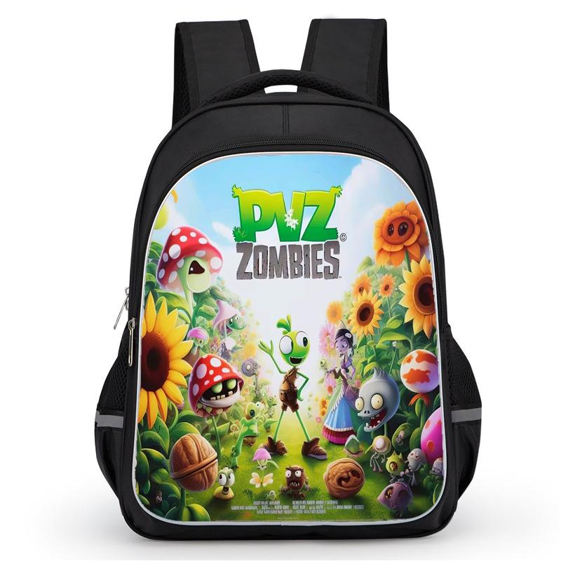 Plants Vs. Zombies Plants Vs. Zombies Anime Backpack Student Bag