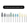 12pcs Silicone Polishers Drills Dental Low Speed Grinding Heads Dentistry Equipment Teeth Polishing & Smoothing Dental