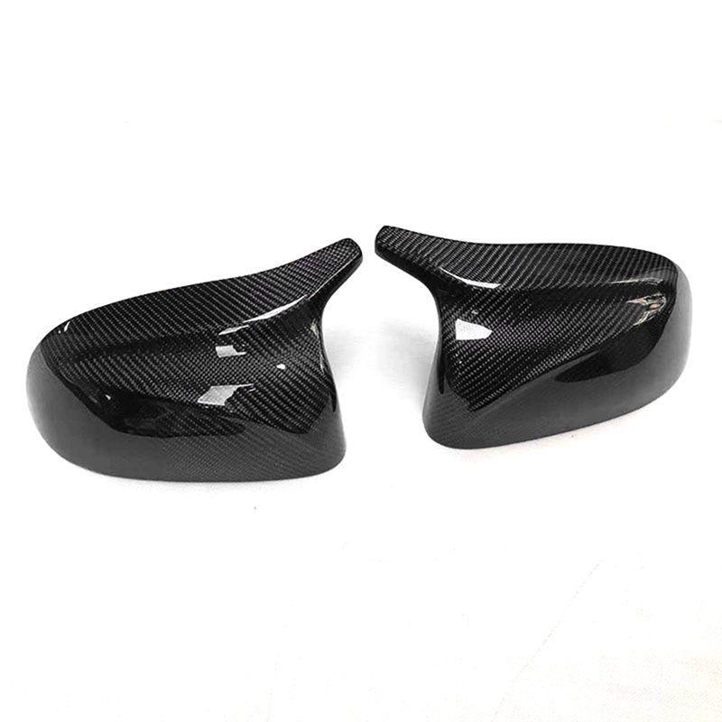 Authentic 1 Pair New Demon Bullhorn For BMW X3 X4 X5 G01 G02 G05 2018- Retrofit Carbon Fibre Mirror Housing Component