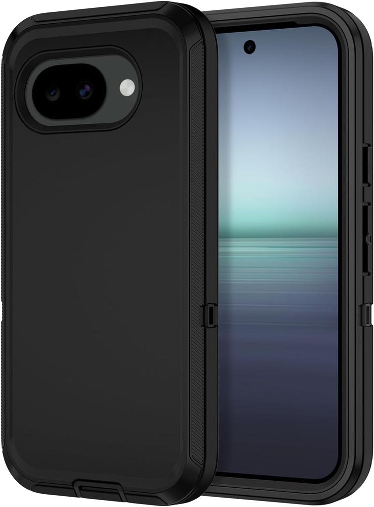 3IN1 Full Body Protect Defender Dust/Drop Proof Case for Google Pixel 10A 9A 8A Pro XL Rugged Original Heavy Duty Ott-Box Funda