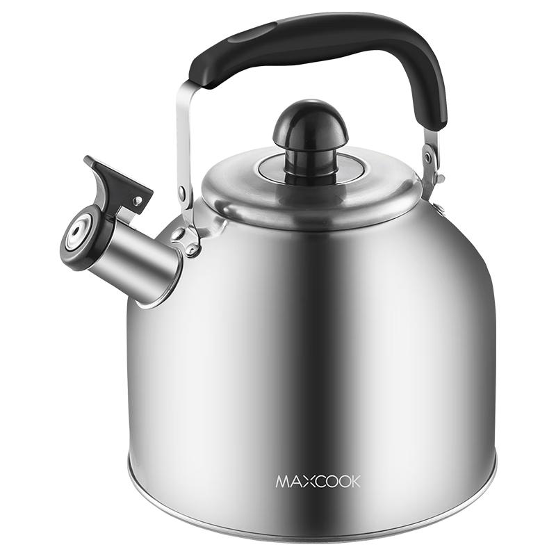 Свистящий чайник MAXCOOK из нержавеющей стали 304, 5 л