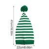 Christmas Knitted Hat Adult Kids Soft Santa Beanie Santa Hat New Year Party Kids